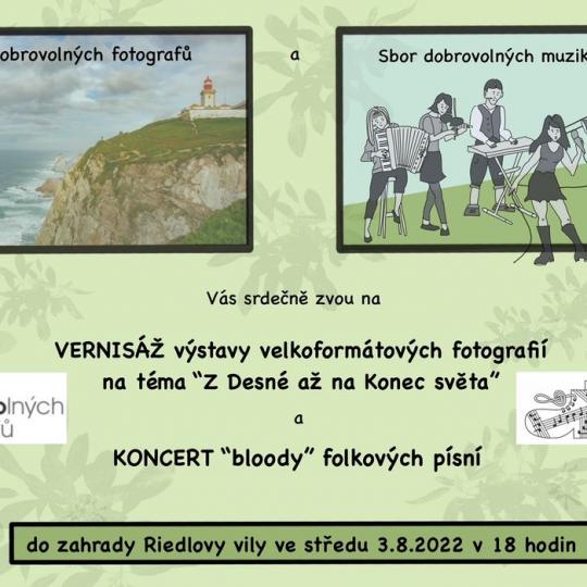 SDF a SDM = Vernisáž fotovýstavy a koncert 1