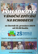 Pohádkové vánoční zpívání na schodech 1