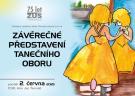 Závěrečné představení tanečního oboru ZUŠ 1